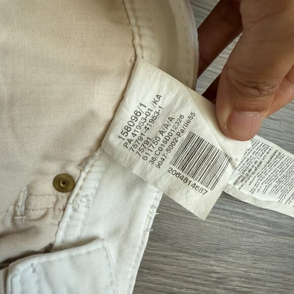 Cambio Jeans Parla White Stretch Denim Jean Size 6 - Picture 8 of 15